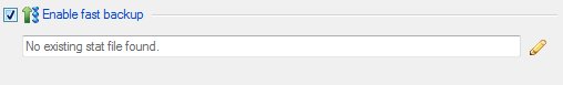 Fast Backup